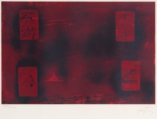 ANTONI TÀPIES (Barcelona, 1923- 2012), Sin título, Obra grá