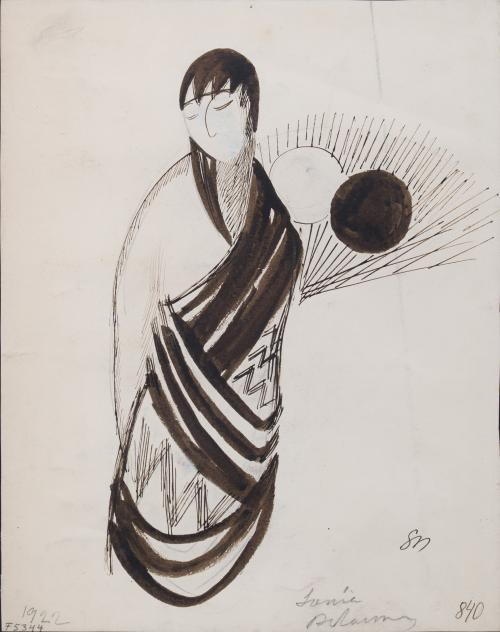 721   -  <p><span class="object_author">SONIA DELAUNAY (Hradyzk, 1885-París, 1979) - Costume</span></p>