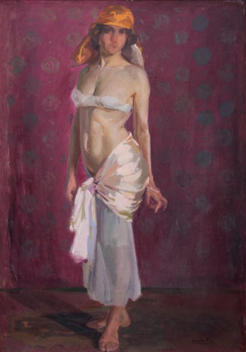 705 - <p><span class="object_author">CECILIO PLA Y GALLARDO (Valencia, 1859 - Madrid, 1934) - El baño turco<br/></span></p>