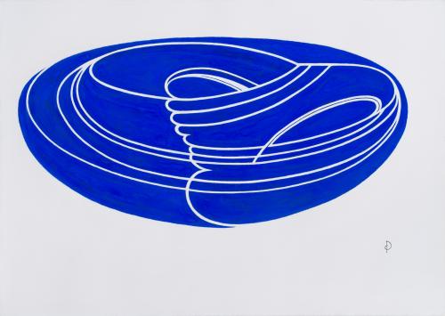 748   -  <p><span class="object_author">PABLO PALAZUELO (Madrid,1916 - 2017) - Waves II<br/></span></p>