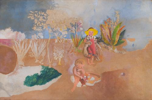 752   -  <p><span class="object_author"> JORGE CASTILLO (Pontevedra, 1933 - 2020) - Jardín de Taggio</span></p>