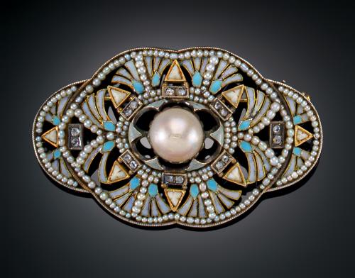 1029   -  <p><span class="object_title">BROCHE ART DÉCO "RAMÓN SUNYER", AÑOS 30.</span></p>