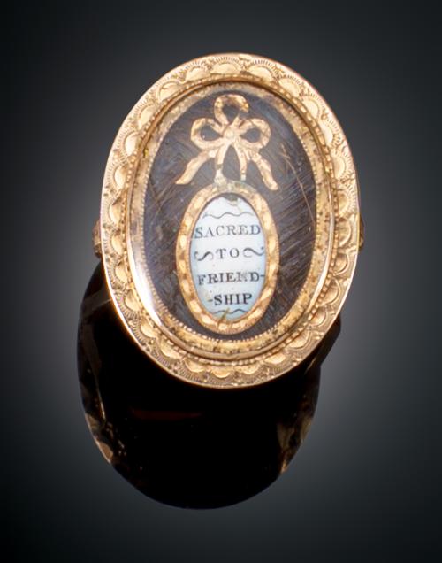 <p><span class="object_title">SORTIJA DE LA AMISTAD IMPERIO. INICIOS DEL S.XIX</span></p>
