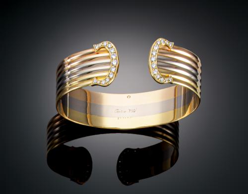 1117   -  <p><span class="object_title">PULSERA CARTIER VINTAGE MODELO "TRINIDAD"</span></p>