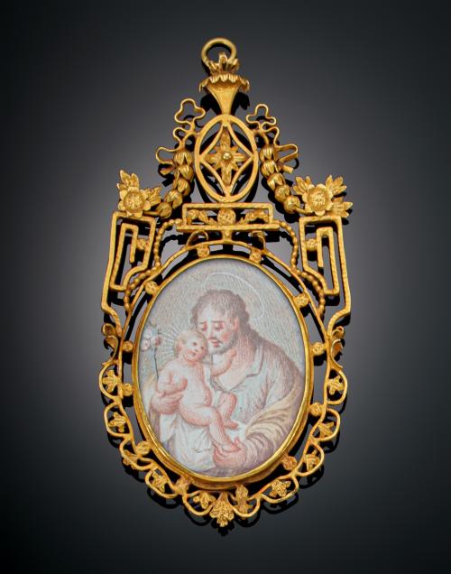 1036   -  <p><span class="object_title">MEDALLÓN IMPERIO, C. 1800</span></p>