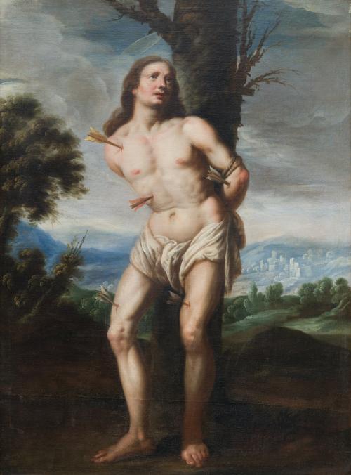 531 - <p><span class="object_author">ATRIBUIDO A BARTOLOMÉ ROMÁN (Montoro, 1587 - Madrid, 1647) - San Sebastián </span></p>