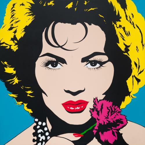 ANTONIO DE FELIPE (Valencia, 1965) , Sara I, Acrílico sobre