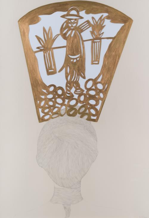 350   -  <p><span class="object_author">LUZ ÁNGELA LIZARAZO (Bogotá, 1966)  - Sin título</span></p>
