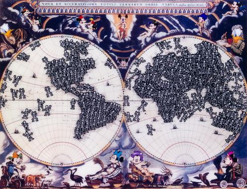 Atribuído NELSON LEIRNER (Río de Janeiro, 1932-2020) , Mapa