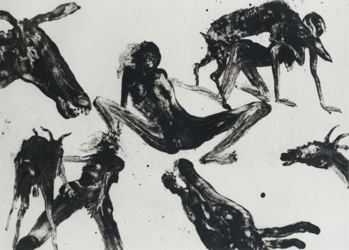 736   -  <p><span class="object_author">MIQUEL BARCELÓ (Felanitx, 1957) - Lanzarote 34</span></p>