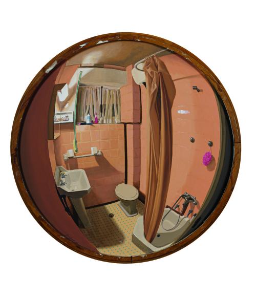 421   -  <p><span class="object_author">ROCIO GUERRERO  (Madrid, 1985) - Baño magenta</span></p>