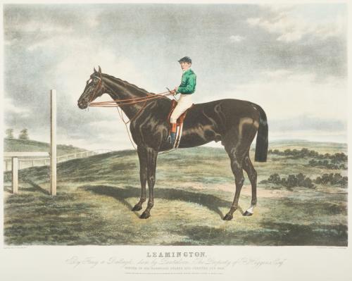 684   -  <p><span class="object_author">ESCUELA INGLESA S. XIX  - Caballos de carreras</span></p>