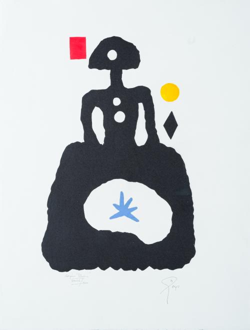 GOYO LUENGO (Toledo, s. XX), Menina, Grabado