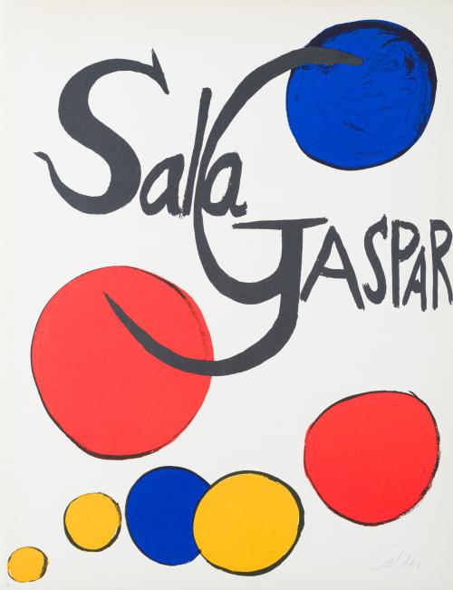 ALEXANDER CALDER  (Pensilvania, 1898-Nueva York, 1976), Lit