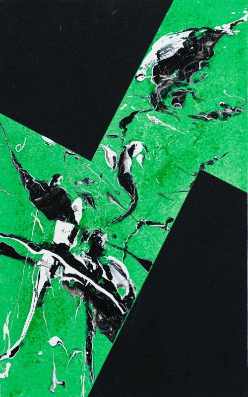 JAIME ORTEGA (Cantabria, 1996), Dimensión, Acrílico sobre t