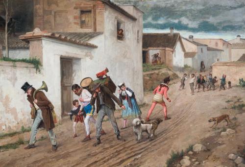 VICENTE BORRÁS Y MOMPÓ (Valencia, 1835-Barcelona, 1903), Un