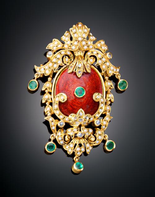 1039   -  <p><span class="object_title">BROCHE / COLGANTE NAPOLEÓN III</span></p>