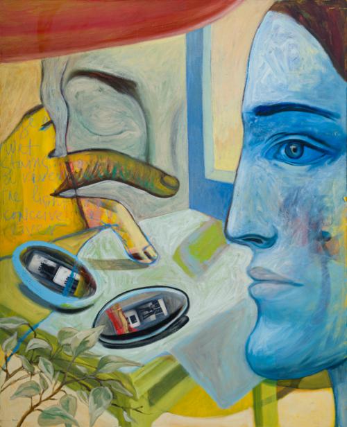 EVA DAVIDOVA (República Checa, 1969), Sin título, Óleo sobr