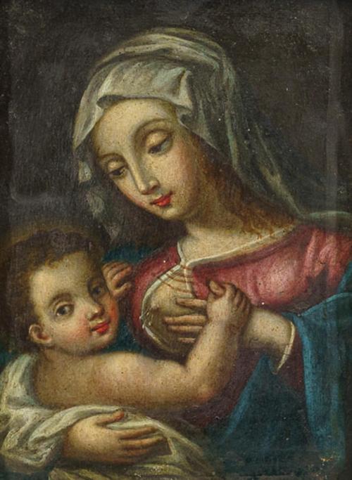 285   -  <p><span class="object_author">ESCUELA FLAMENCA S. XVII - Virgen de la leche </span></p>