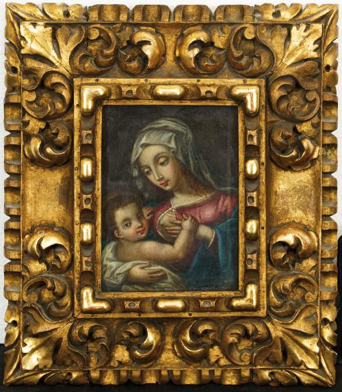 562   -  <p><span class="object_author">ESCUELA FLAMENCA S. XVII - Virgen de la leche </span></p>