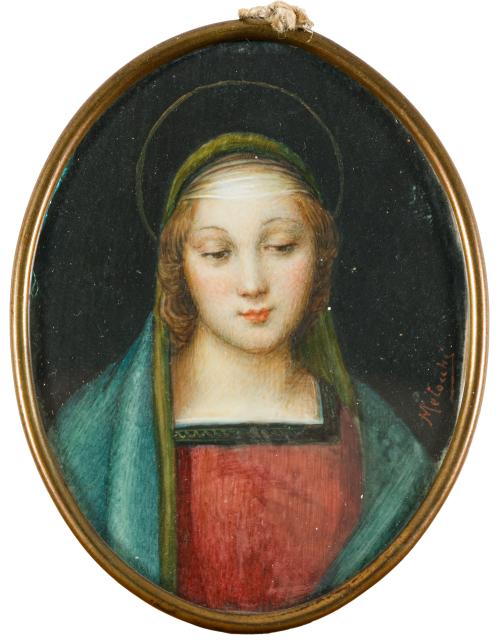 417   -  <p><span class="object_author">E. MELOCCHI (Activo en Italia s. XIX) - Madonna </span></p>