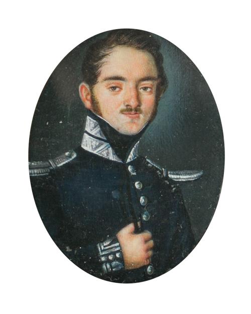 419   -  <p><span class="object_author">ESCUELA ESPAÑOLA S. XIX - Retrato de caballero </span></p>