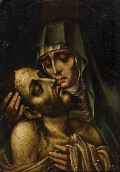 278   -  <p><span class="object_author">LUIS DE MORALES. EL DIVINO. (Badajoz, c. 1510 - 1586) - La Piedad </span></p>