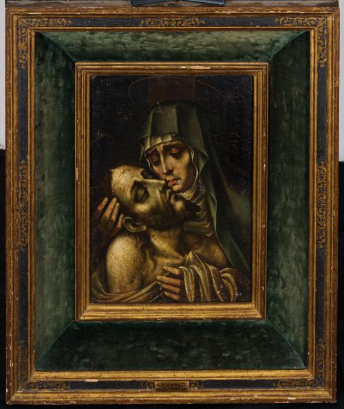 <p><span class="object_author">LUIS DE MORALES. EL DIVINO. (Badajoz, c. 1510 - 1586) - La Piedad </span></p>