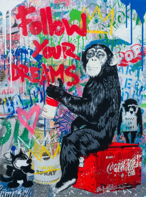 MR. BRAINWASH (París, 1966), Everyday Life,  Serigrafía y t