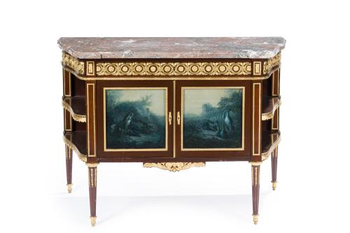 HENRY DASSON (1825-1896)"Console desserte"Aparador de e