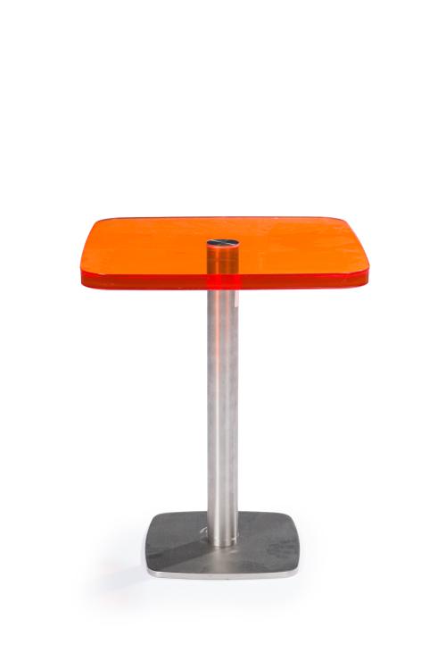 SAWAYA & MORONIMesa auxiliar de diseño italiana con tapa 