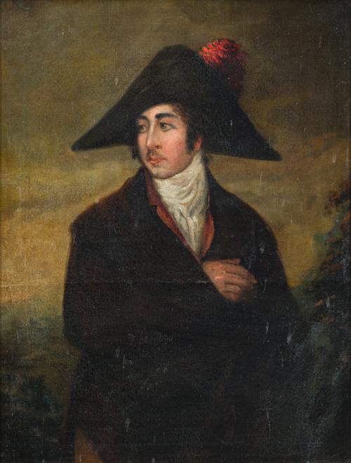 ESCUELA ESPAÑOLA. Siglo XIX, Primer duque Fernan Núñez, Óle