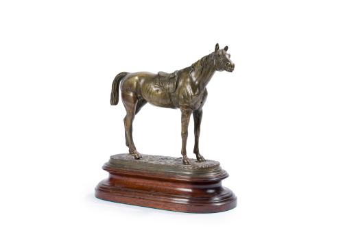 SIGUIENDO MODELOS DE JULES MOIGNIEZ (1835-1894)"Caballo"