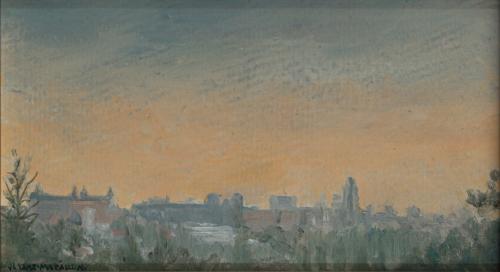JOSÉ LUIS SANZ MAGALLON (Zarauz,1926 - Madrid, 2000), Atard