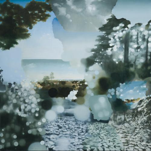PEDRO MORALES ELIPE (Ciudad Real, 1966) , Lejos, Óleo sobre