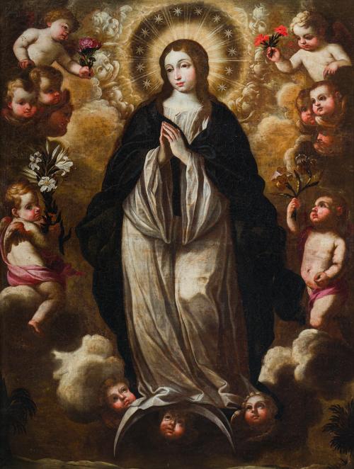 ESCUELA SEVILLANA. Primera mitad del siglo XVII, La Inmacul