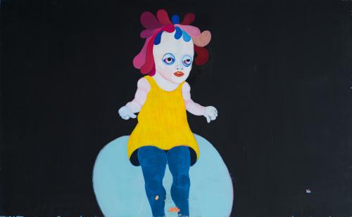 GERBE MULDER (Amsterdam, 1972), Ilusión, Óleo sobre lienzo 