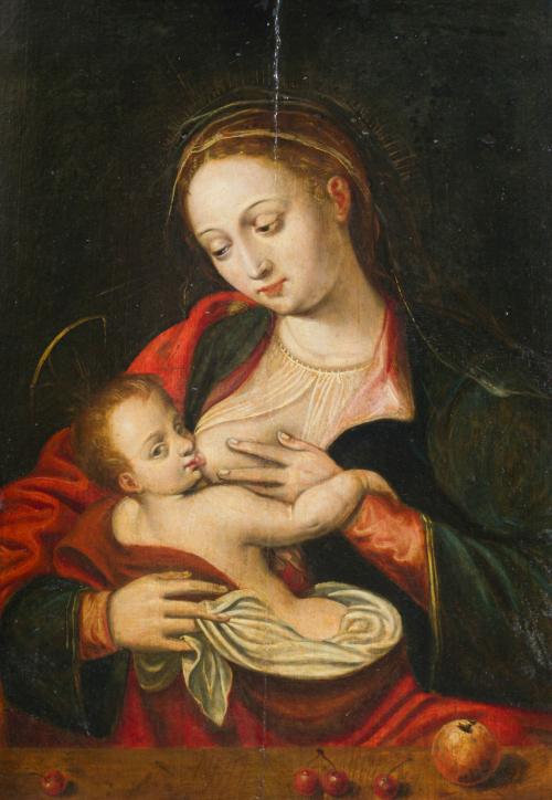 SEGUIDOR DE JOOS VAN CLEVE, (Cleve?, h. 1485-Amberes, 1540-