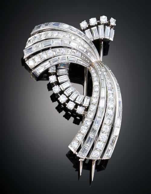 BROCHE CON DIAMANTES