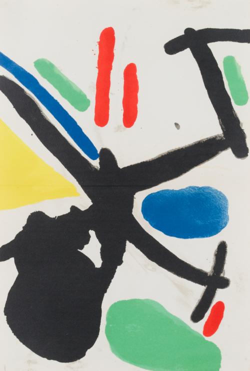695   -  <p><span class="object_author">JOAN MIRÓ (Barcelona 1893 - Palma 1983) - S/T</span></p>