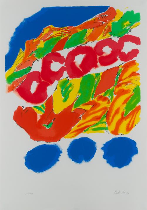 803   -  <p><span class="object_author">YASSE TABUCHI (Kitakyushu, 1921 - París, 2009) - S/T</span></p>