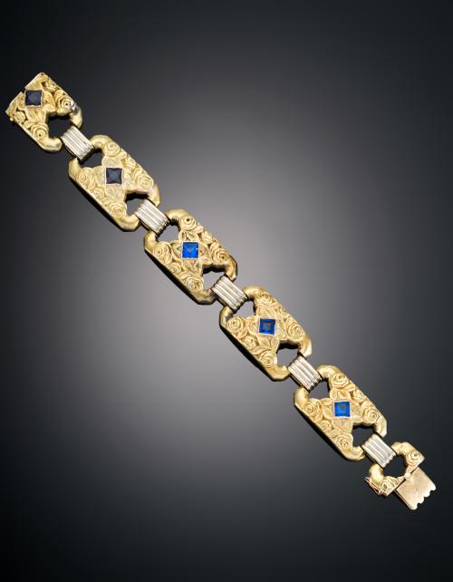 o, PULSERA RECTANGULAR 