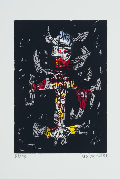 ABD VICTOR (Siria, 1959 - Zaragoza, 1995), Sin título, Grab