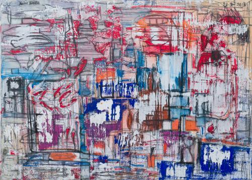 544   -  <p><span class="object_author">XAIME FUENTES (Ourense, 1965) - Jardín interior</span></p>