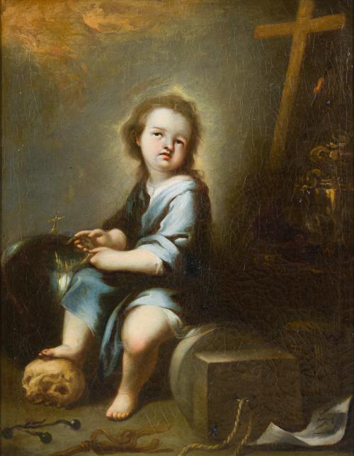 ESCUELA ESPAÑOLA. Segunda mitad del siglo XVII, Niño Jesús 
