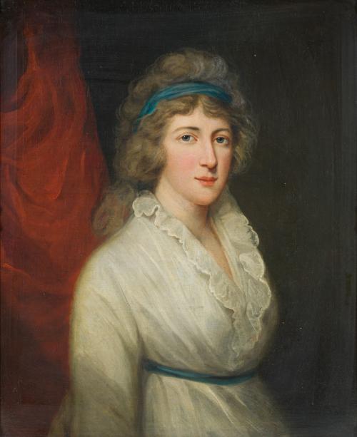 ESCUELA INGLESA. Primera mitad del siglo XVIII, Retrato de 