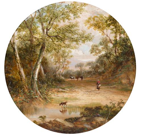 581   -  <p><span class="object_author">ESCUELA HOLANDESA. Finales del siglo XIX - Pareja de paisajes</span></p>