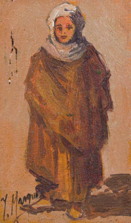 JOSÉ MARÍA MARQUES GARCIA (1862-1936). Siglo XX, Niño bedun