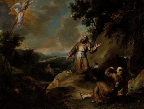 283   -  <p><span class="object_author">ATRIBUIDO A LUCAS VAN UDEN (Amberes, 1595 - 1672) - San Francisco y el hermano León </span></p>