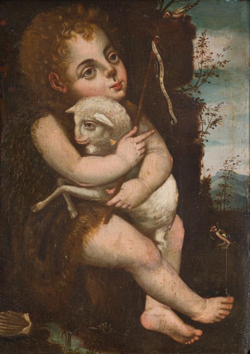ESCUELA PORTUGUESA. Primera mitad del siglo XVI, San Juan B